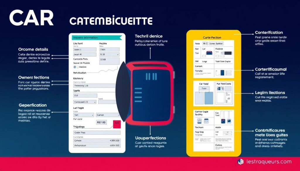 carte grise sections