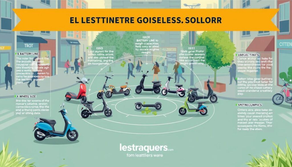 critères de sélection pour patinette électrique