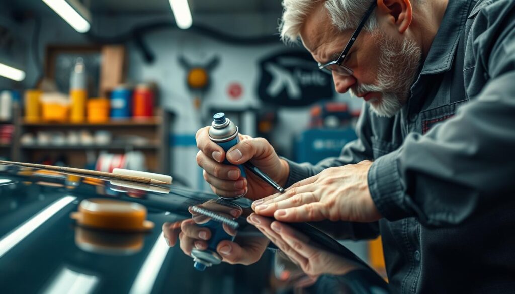 Conseils pour la retouche de peinture automobile