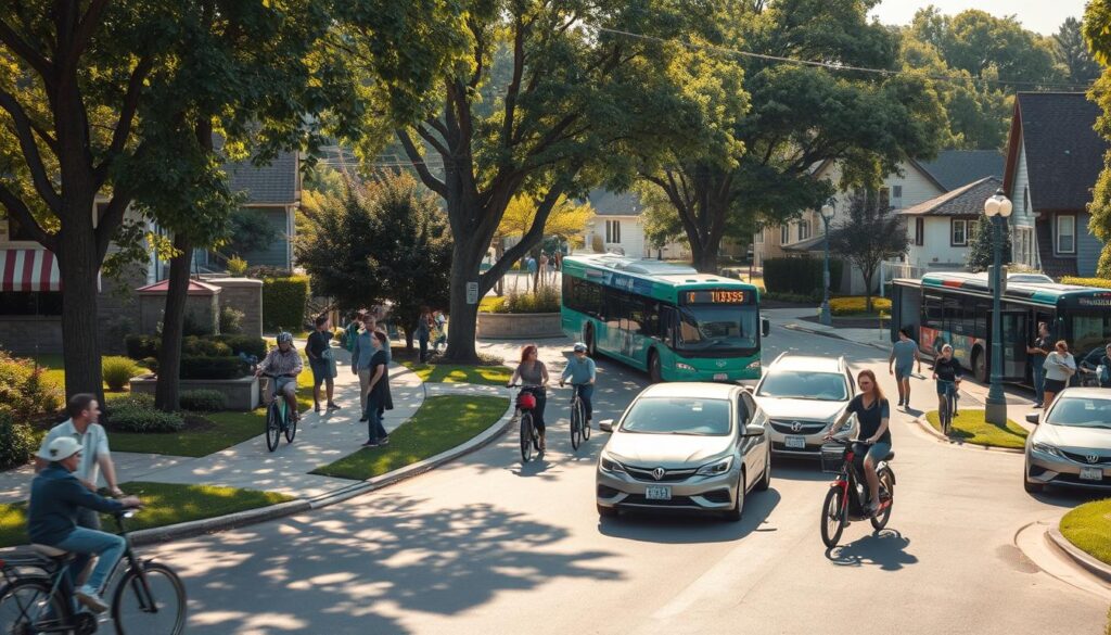 Mobilité dans les zones périurbaines