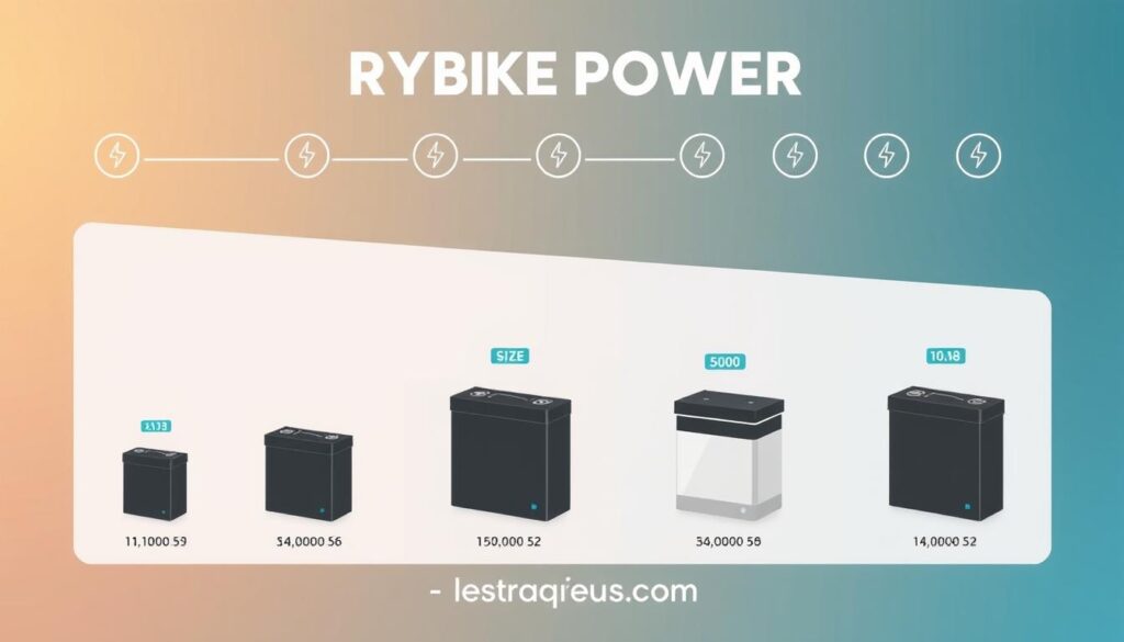 comparatif puissances batterie