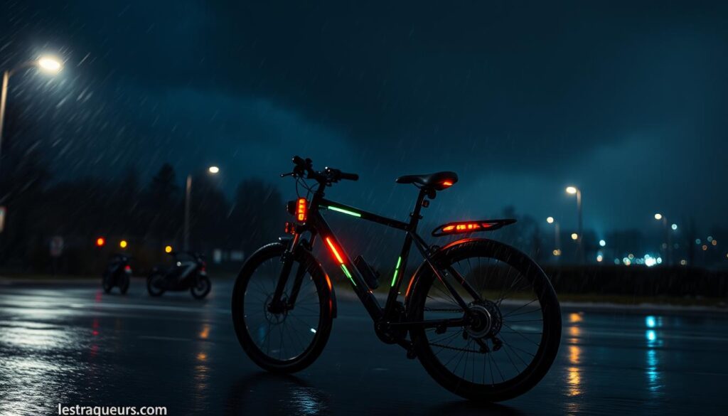 éclairage en conditions météorologiques