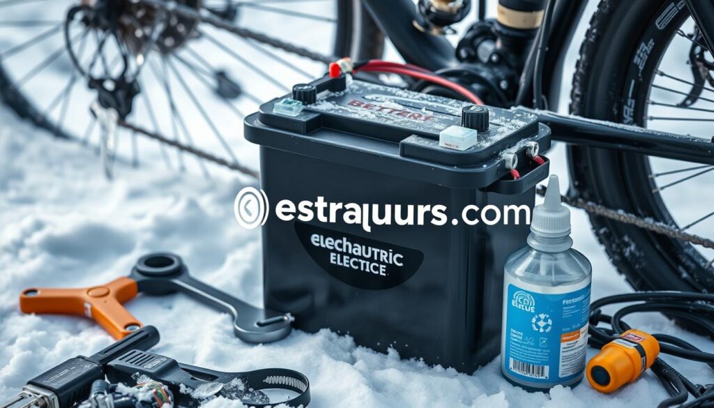 entretien hiver batterie vélo électrique