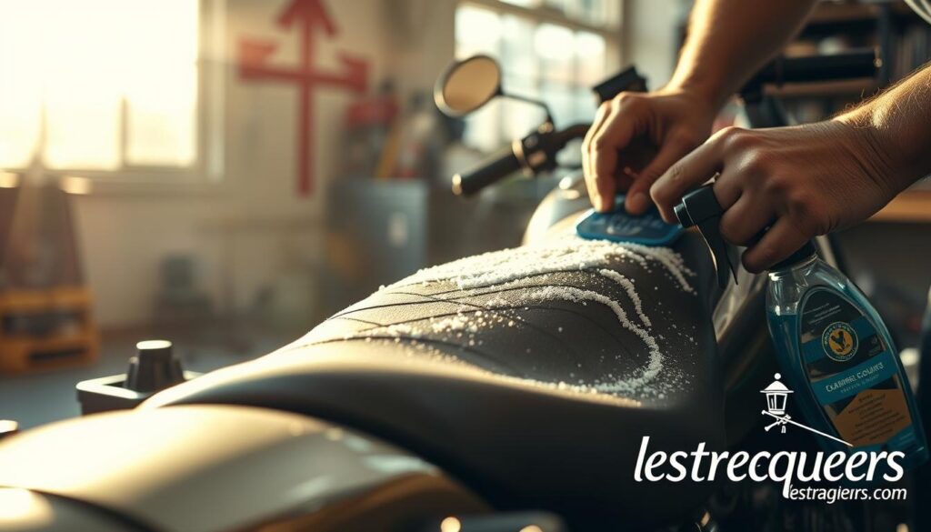 entretien selle moto