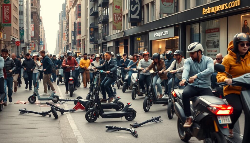 inconvénients trottinette électrique