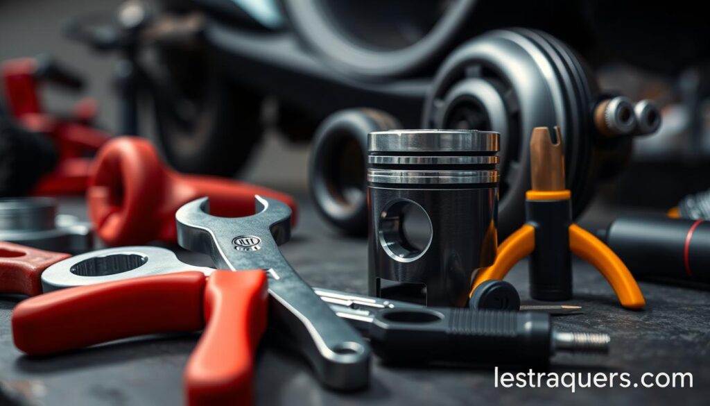 outils nécessaire enlever piston scooter