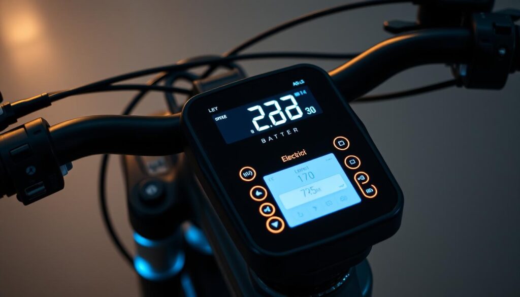 panneau de contrôle vélo électrique