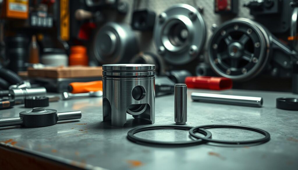 remplacements nécessaires de piston et joint d'étanchéité