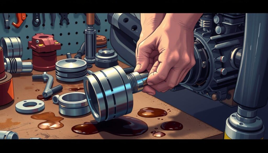 techniques d’enlèvement piston