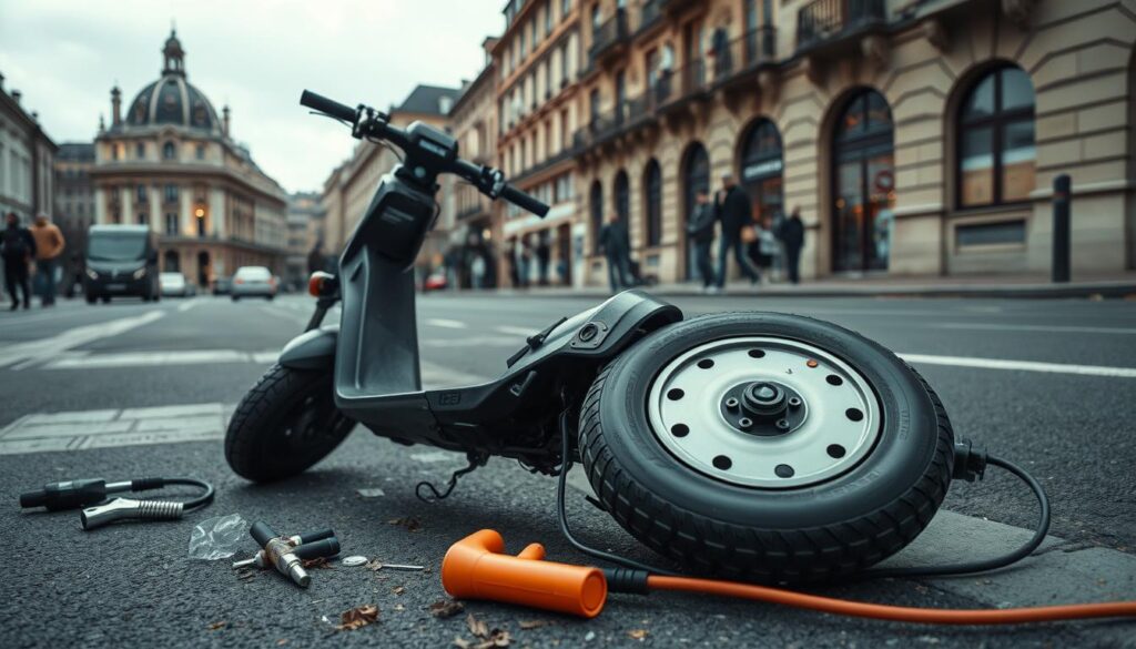 problèmes trottinette électrique