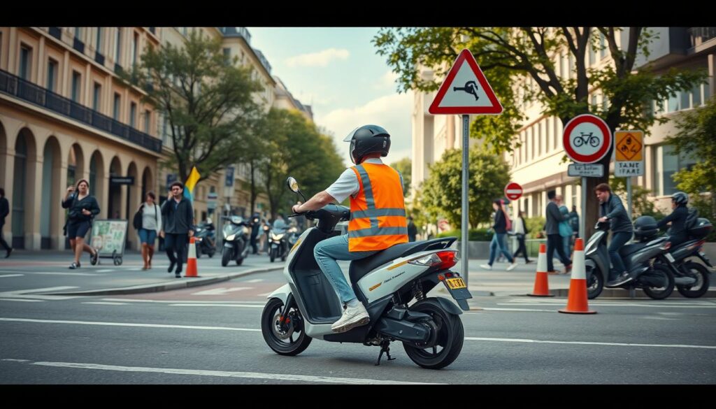 sécurité trottinette électrique