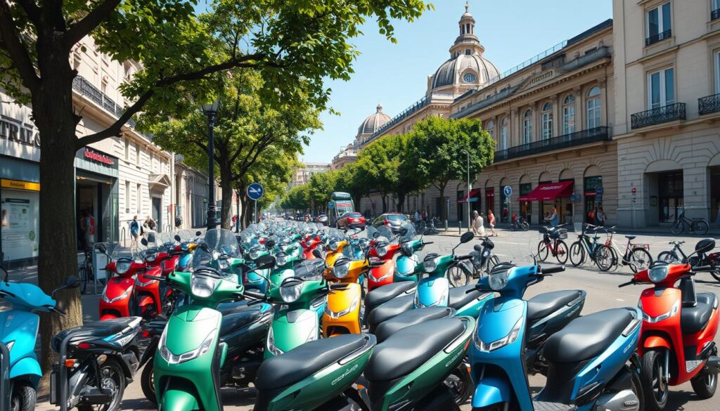 stations dépôt trottinette électrique lyon